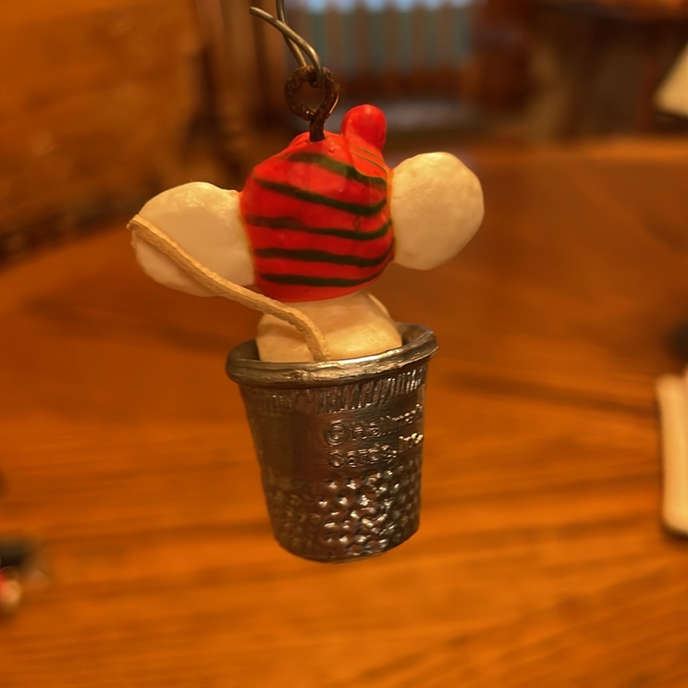 1978 Thimble #1 - Mouse Vintage - Picture 3 of 7